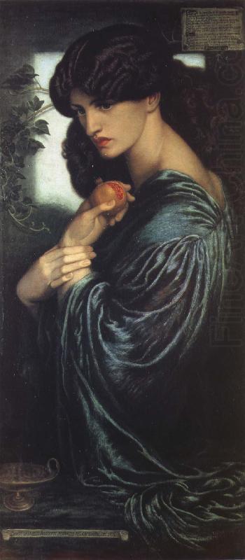 Proserpine, Dante Gabriel Rossetti